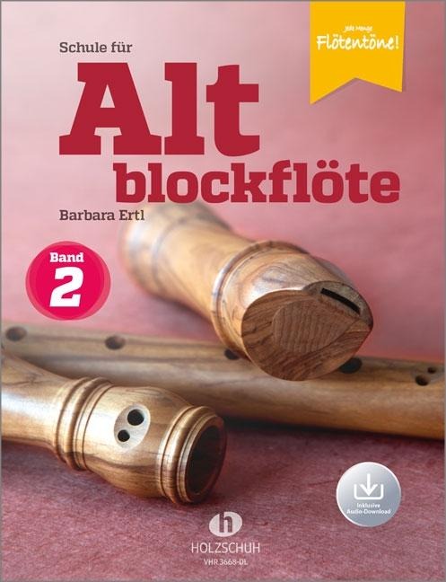 Schule für Altblockflöte 2 (mit Audio-Download) - Barbara Ertl