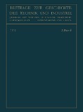 Cover-Bild zum Titel 'Beiträge zur Geschichte der Technik und Industrie' von 'Conrad Matschoß'
