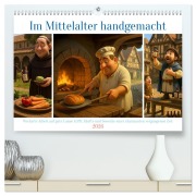 Cover-Bild zum Titel 'Im Mittelalter handgemacht (hochwertiger Premium Wandkalender 2026 DIN A2 quer), Kunstdruck in Hochglanz' von 'Kerstin Waurick'