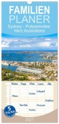 Cover-Bild zum Titel 'Familienplaner 2027 - Sydney - Pulsierendes Herz Australiens mit 5 Spalten (Wandkalender, 21 x 45 cm) CALVENDO' von 'Dieter Meyer'