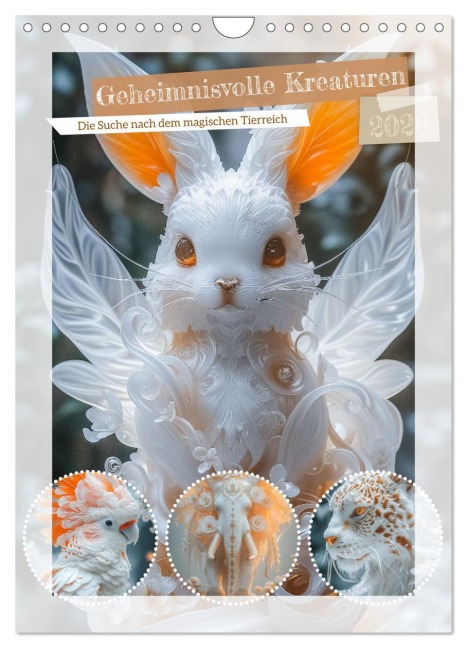 Geheimnisvolle Kreaturen (Wandkalender 2026 DIN A4 hoch), CALVENDO Monatskalender - Steffen Gierok-Latniak