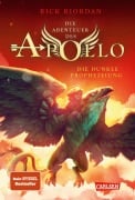 Cover-Bild zum Titel 'Die Abenteuer des Apollo 2: Die dunkle Prophezeiung' von 'Rick Riordan'