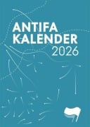 Cover-Bild zum Titel 'Antifaschistischer Taschenkalender 2026' von 'Kalendergruppe - Antifa'