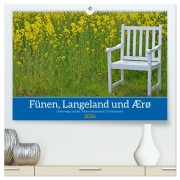 Fünen, Langeland und Ærø - Unterwegs auf der "Herrenhausroute" in Dänemark (hochwertiger Premium Wandkalender 2026 DIN A2 quer), Kunstdruck in Hochglanz - Reinhard Pantke