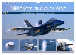 Cover-Bild zum Titel 'Militärjets aus aller Welt (Wandkalender 2026 DIN A3 quer), CALVENDO Monatskalender' von 'Timo Breidenstein'