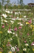 Cover-Bild zum Titel 'Es muss nicht immer Rasen sein' von 'Wolfram Franke'