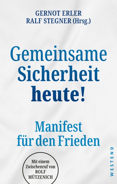 Gemeinsame Sicherheit heute! - 