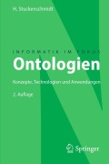 Cover-Bild zum Titel 'Ontologien' von 'Heiner Stuckenschmidt'