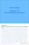 Cover-Bild zum Titel 'Nordische und mitteleuropäische Geistimpulse' von 'Rudolf Steiner'
