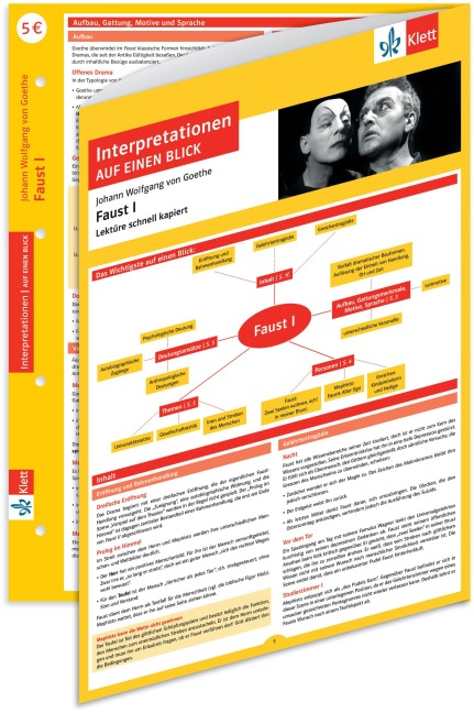 Interpretationen auf einen Blick Johann Wolfgang von Goethe, Faust I - 