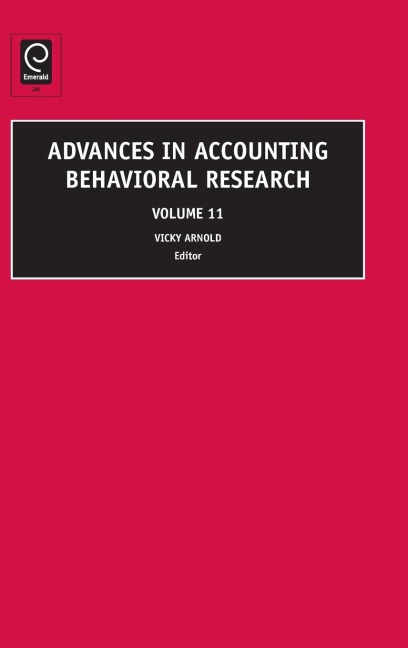 Advances in Accounting Behavioral Research - 