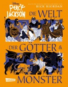 Cover-Bild zum Titel 'Percy Jackson - Die Welt der Götter und Monster' von 'Stephanie True Peters'