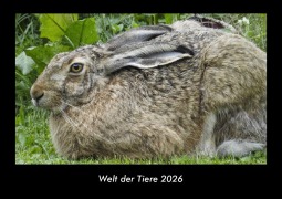 Cover-Bild zum Titel 'Welt der Tiere 2026 Fotokalender DIN A3' von 'Tobias Becker'