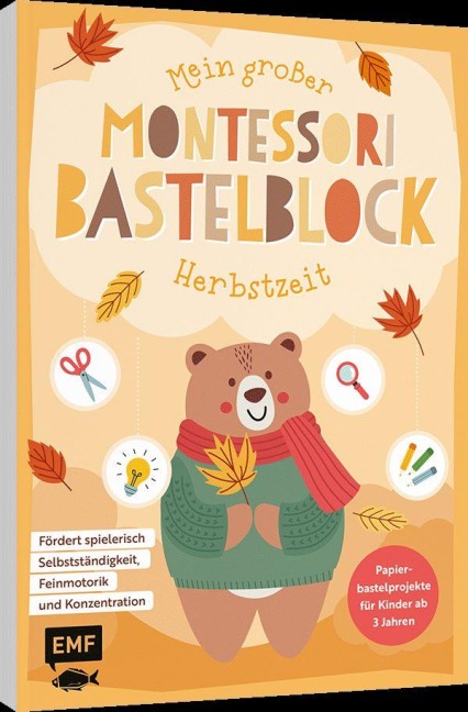 Mein großer Montessori-Bastelblock - Herbstzeit - 