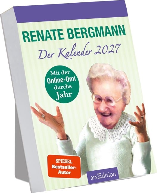 Abreißkalender Renate Bergmann - Der Kalender 2027 - Renate Bergmann