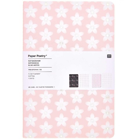 Notizbücher Sakura Sakura, rosa/schwarz FSC MIX - 