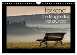 Toskana - Die Magie des Val d'Orcia (Wandkalender 2026 DIN A4 quer), CALVENDO Monatskalender - Peter Schürholz