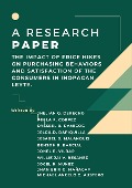 THE IMPACT OF PRICE HIKES ON PURCHASING BEHAVIORS AND SATISFACTION OF THE CONSUMERS IN INOPACAN LEYTE - Jhelian Q. Derecho, Jhan Brix O. Mañacap, Michael Angelo C. Austero, Perla P. Corpez, Dyessel B. Damicog