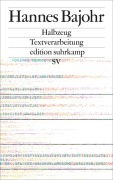 Cover-Bild zum Titel 'Halbzeug' von 'Hannes Bajohr'