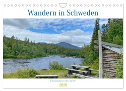 Cover-Bild zum Titel 'Wandern in Schweden - Einladung in die Natur (Wandkalender 2026 DIN A4 quer), CALVENDO Monatskalender' von 'Frank Zimmermann'