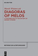 Cover-Bild zum Titel 'Diagoras of Melos' von 'Marek Winiarczyk'