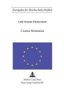 Cover-Bild zum Titel 'Ciceros Hortensius' von 'Laila Straume-Zimmermann'