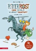 Cover-Bild zum Titel 'Ritter Rost 21: Ritter Rost und Familie Schrottkompott (Ritter Rost mit CD und zum Streamen, Bd. 21)' von 'Jörg Hilbert, Felix Janosa'