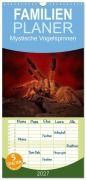 Cover-Bild zum Titel 'Familienplaner 2027 - Mystische Vogelspinnen mit 5 Spalten (Wandkalender, 21 x 45 cm) CALVENDO' von 'Horst Baderschneider'