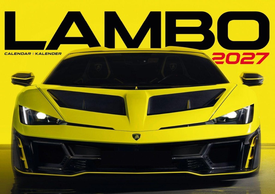 Lamborghini Kalender 2027 - 