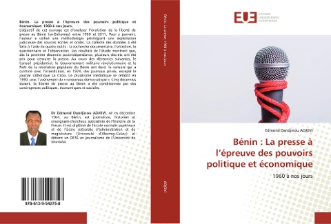Bénin : La presse à l¿épreuve des pouvoirs politique et économique - Edmond Dandjinou Adjovi