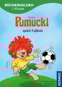 Cover-Bild zum Titel 'Pumuckl, Bücherhelden 1. Klasse, Pumuckl spielt Fußball' von 'Ellis Kaut, Uli Leistenschneider'