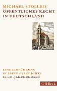 Cover-Bild zum Titel 'Öffentliches Recht in Deutschland' von 'Michael Stolleis'
