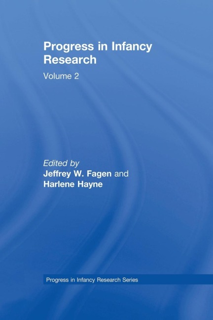 Progress in infancy Research - 