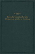 Cover-Bild zum Titel 'Dampfturbinenkraftwerke kleiner und mittlerer Leistung' von 'Na Aschner'