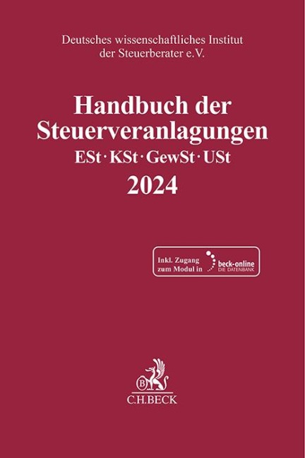 Handbuch der Steuerveranlagungen - 