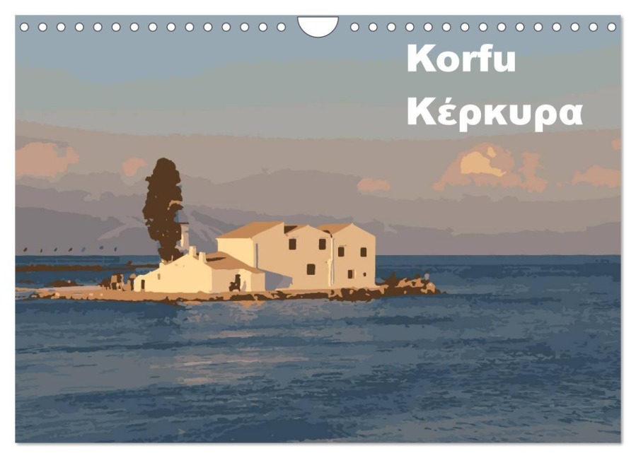 Korfu - Kerkira (Wandkalender 2026 DIN A4 quer), CALVENDO Monatskalender - J. Bramer Photography (Joseph Bramer)
