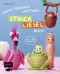 Cover-Bild zum Titel 'Mein tierisch-lustiges Strickliesel-Buch' von 'Sarah Prieur'
