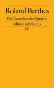 Cover-Bild zum Titel 'Das Rauschen der Sprache' von 'Roland Barthes'