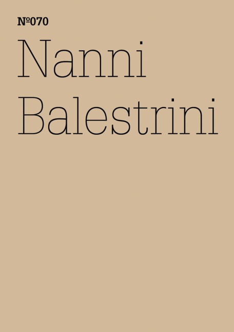 Nanni Balestrini - Nanni Balestrini