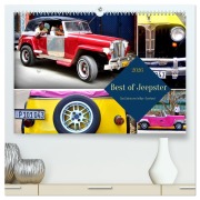 Cover-Bild zum Titel 'Best of Jeepster - Das Cabrio von Willys-Overland (hochwertiger Premium Wandkalender 2026 DIN A2 quer), Kunstdruck in Hochglanz' von 'Henning von Löwis of Menar'