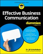 Cover-Bild zum Titel 'Effective Business Communication For Dummies' von 'Jill Schiefelbein'