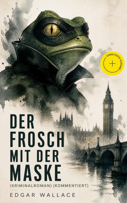 Der Frosch mit der Maske (Kriminalroman) (Kommentiert) - Edgar Wallace
