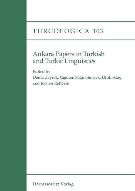 Ankara Papers in Turkish and Turkic Linguistics - 