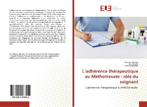 L'adhérence thérapeutique au Méthotrexate : rôle du soignant - Maroua Slouma, Rim Dhahri, Imen Gharsallah
