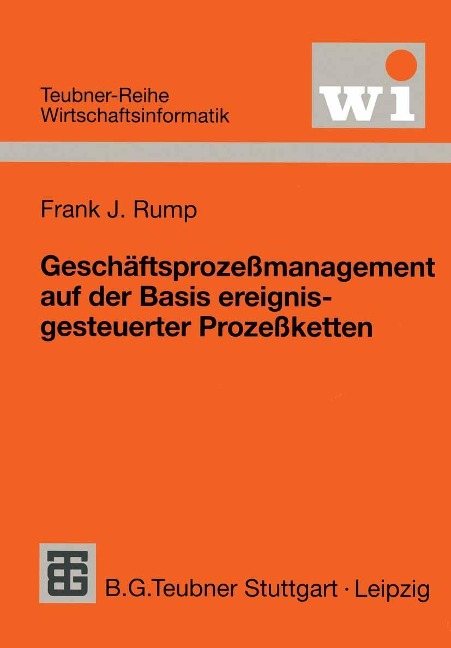 Geschäftsprozeßmanagement auf der Basis ereignisgesteuerter Prozeßketten - 