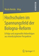 Cover-Bild zum Titel 'Hochschulen im Spannungsfeld der Bologna-Reform' von ''
