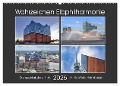 Wahrzeichen Elbphilharmonie (Wandkalender 2025 DIN A2 quer), CALVENDO Monatskalender - Mirko Weigt © Hamburg