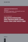 Cover-Bild zum Titel 'Die Entschädigung der Freimaurerlogen nach 1945 und nach 1989' von 'Lars Chr. Barnewitz'