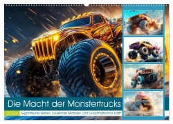 Die Macht der Monstertrucks (Wandkalender 2026 DIN A2 quer), CALVENDO Monatskalender - Steffen Gierok-Latniak
