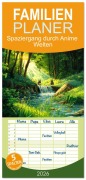 Cover-Bild zum Titel 'Familienplaner 2026 - Spaziergang durch Anime Welten mit 5 Spalten (Wandkalender, 21 x 45 cm) CALVENDO' von 'Kerstin Waurick'